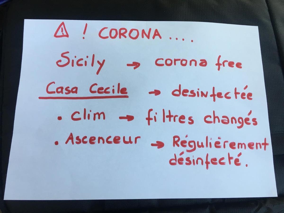 דירות פלרמו Casa Cecile מראה חיצוני תמונה